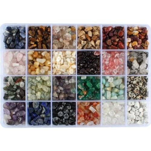 Irregular Chips Stones Crushed Gemstone Beads DIY Crafts Earring Bracelet Accessories Combination Healing Power