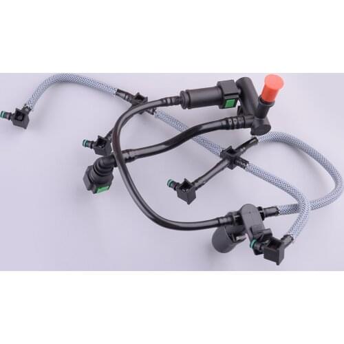 Car Fuel Leak Off Pipe Hose With Sensor 1521487 4M5Q9K022AG Fit for Ford C-Max Galaxy Mondeo Transit Tourneo Connect 1.8 TDCI