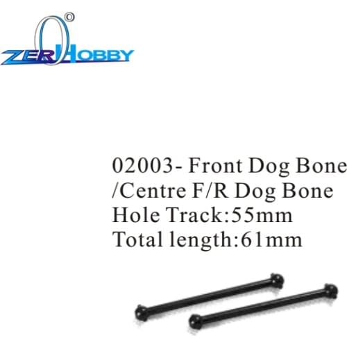 PART NO. 02003 FRONT DOG BONE CENTER FRONT REAR DOG BONE FOR HSP 1/10 SCALE RACING RC CARS