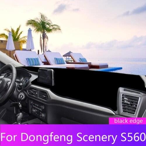 Gxmpan for Dongfeng Scenery S560 Center Console Dash Board Light-proof Pad Sunshade and Heat Insulation Sun Protection Pad