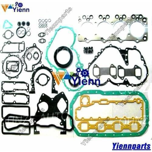 For Isuzu 4BA1 Full gasket kit 5-87810-016-0 with head gasket 9-11141-658-0 for Truck TLD34 4AB1 diesel engine repair parts