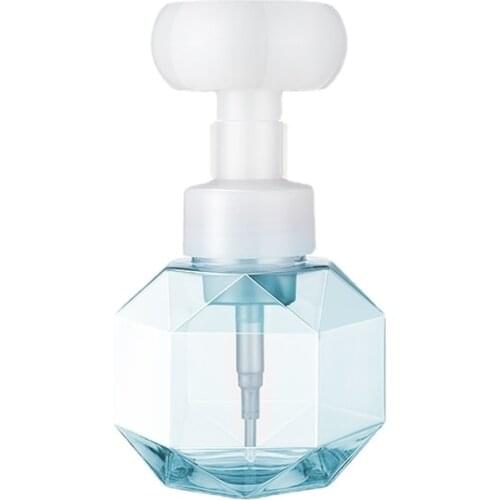 Dozownik Kwiatek 300ml Japanese Flower Soap Dispenser Foam Foaming Pump Lotions Liquid Shower Refillable Bottle Kitchen Bathroom