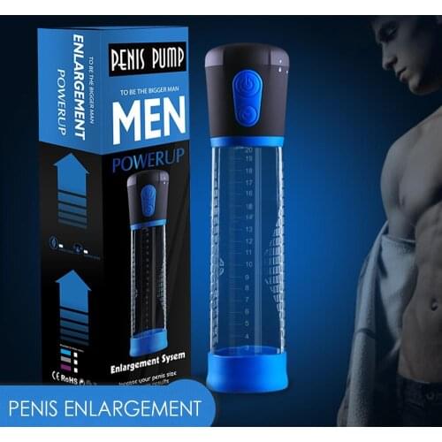 Electric Penis Pump Sex Toys For Men Male Masturbator Automatic Penis Extender Vacuum Pump Penis Enlargement Enhancer Trainer