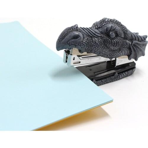 Creative Stapler Practical Office Stationery Home Crafts Desktop Resin Decoration Animal Styling XH8Z