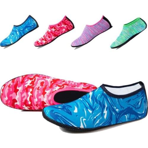 Yoga Summer Water Sports Camouflage Diving Water Socks swimming shoes Snorkeling Non-slip Seaside for Adult Child Beach Camping