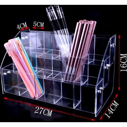 Multilayer Pen Holders Cosmetic Brush Eyeshadow Pencil Pens Lipstick Display Stand Rack Support Holder For Organizer Stationery