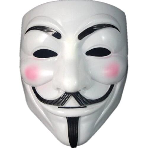 New Fancy Dress Mask Adult Costume Accessory Halloween The V For Vendetta Party Cosplay Masque
