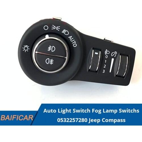 Baificar Brand New Genuine Auto Light Switch Fog Lamp Switchs 0532257280 For Jeep Compass