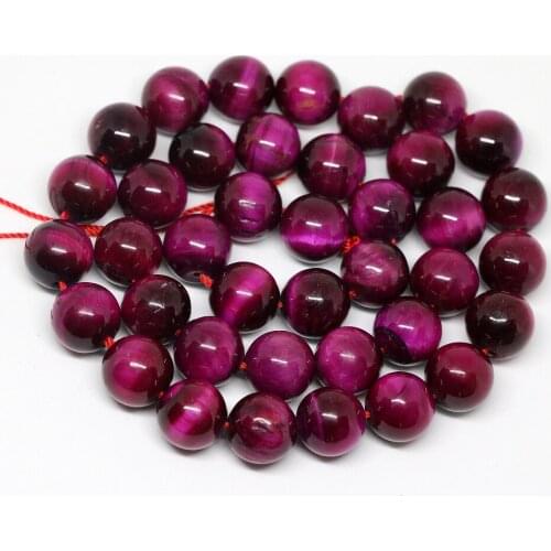 Newly red blue tiger eyes stone 4mm 6mm 8mm 10mm 12mm fashion round diy charm jewelry loose beads 15" B1028