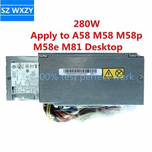New Original PSU For Lenovo 280W Power Supply DPS-280KB A 45J9425 45J9423 PC7032 PC9019 PS-5281-01VF PC7001 41A9701 41A9715