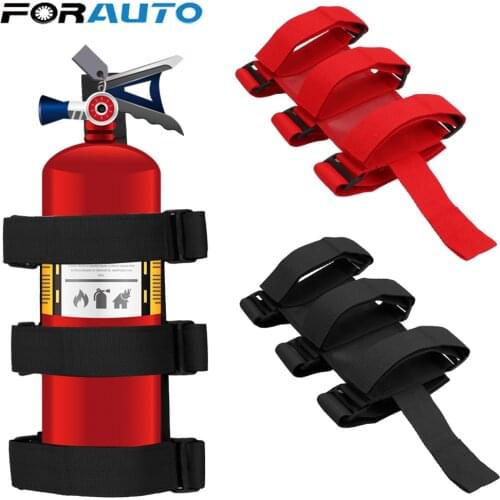 Oxford Car Roll Bar Fire Extinguisher Holder Belt for Jeep Wrangler TJ JK JL 97-18 Car Accessories Fire Extinguisher Mount Strap