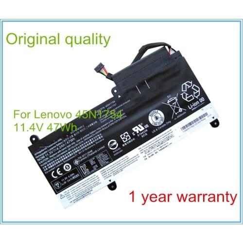 11.4V 47WH Original Laptop Battery 45N1754 for 45N1754 451755 3ICP7/38/64 Replacement batteria Free shipping