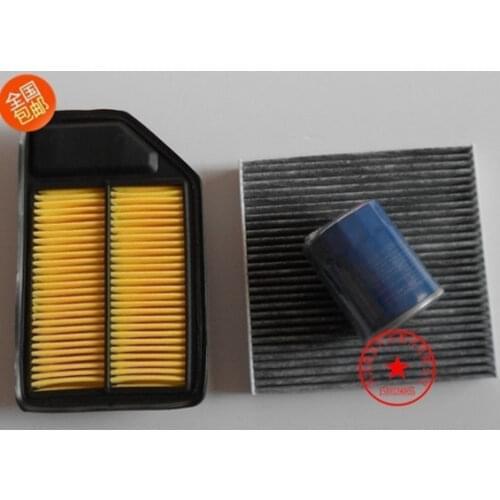 #suitable for Honda JAZZ everus s1 air filter + cabin Air filter + oil filter OEM:17220-REJ-W00 80291-SAE-P01 15400-PLM-A01