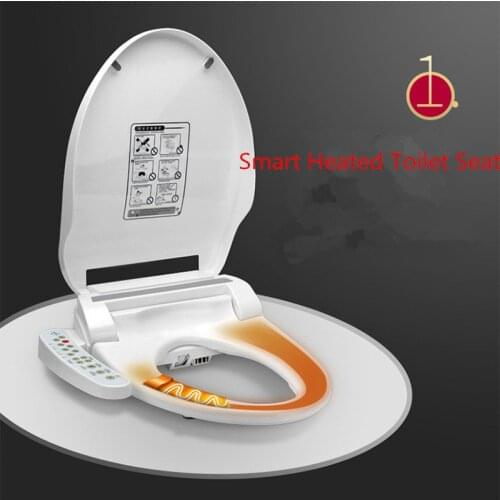 Smart Heated Toilet Seat Instant Hot Type WC Sitz Intelligent Automatic Toilet Lid Cover Electric Bidet Cover No Water Tank