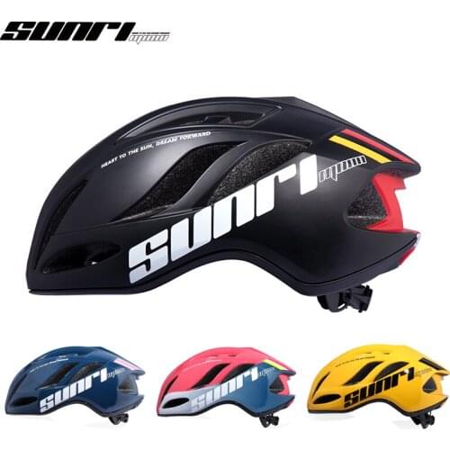 Aero SPEED Cycling Helmet Professional Bicycle Racing Helmet Safety High Density In-mold EPS For Road Bike Men and Women 54-61cm
