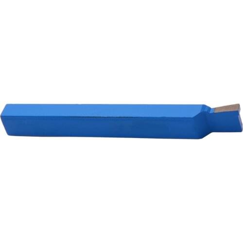 1pc Mayitr Alloy Carbide-Tipped Spiral Lathe Turning Tool Blue with High Hardness For 10mm DIN 4981