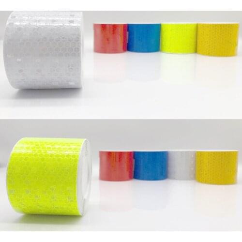 5cmx5m/Roll Car Reflective Tape Decoration Stickers Car Warning Safety