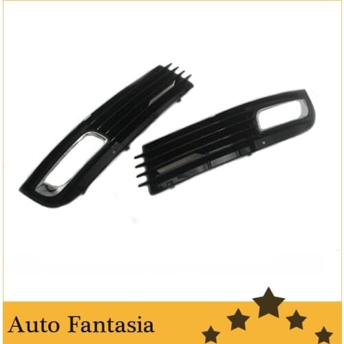 Business gift facelifted front side fog light grille set -for Audi a8 d3