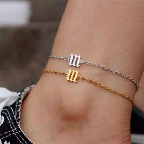 Angel Number Anklet Bracelet • 111 222 333 444 555 666 777 888 999 • Beach Wedding Minimalist Foot Accessories Stainless Steel