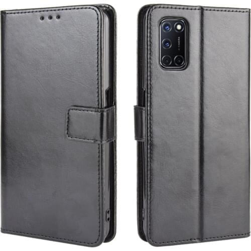 For OPPO A52 A72 A92 Case Flip Luxury Wallet PU Leather Phone Bags For OPPO A 52 A 72 A 92 CPH2059 CPH2067 Case Cover