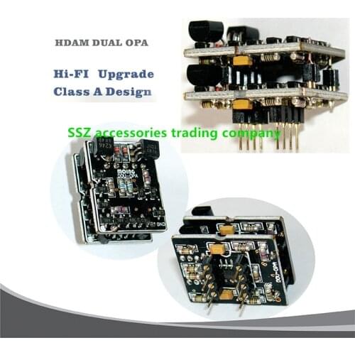 HDAM module full discrete dual op amp direct generation HIFI DUAL OP-AMP upgrade MUSES 02 MUSES02