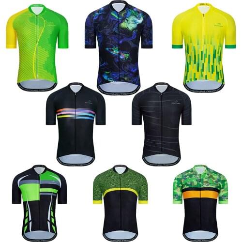 KEYIYUAN 2022 Men Cycling Short-sleeved T-shirt Black Mountain Or Road Cycling Jersey MTB Abbigliamento Ciclismo Maillot Orbea