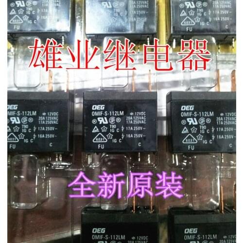 Omif-s-112lm 12VDC relay jqx-62f-012-1h