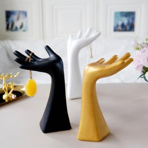 Bracelet jewelry display stand Glossy load-bearing hand-shaped mannequin Bracelet stand Household model stand