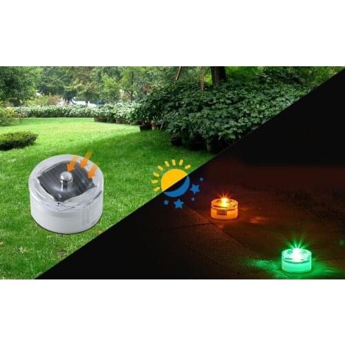 Underground Lamps Solar LED Outdoor Path Light Spot Lamp Yard Garden Lawn Landscape ip65 Waterproof multi-color optional