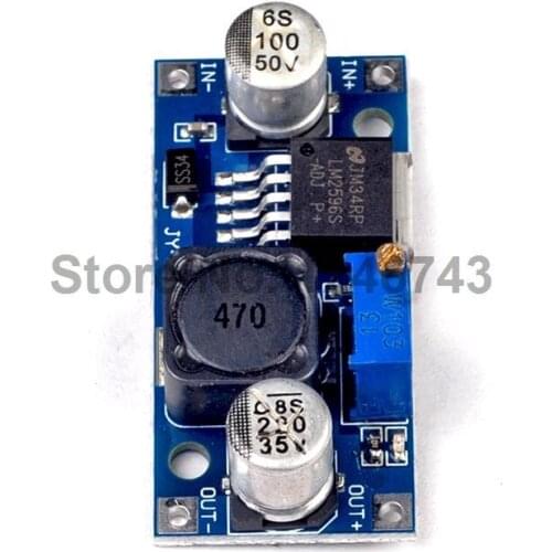 1PCS DC-DC Buck Converter Step Down Module LM2596 Power Supply Output 1.23V-30V Hot Selling