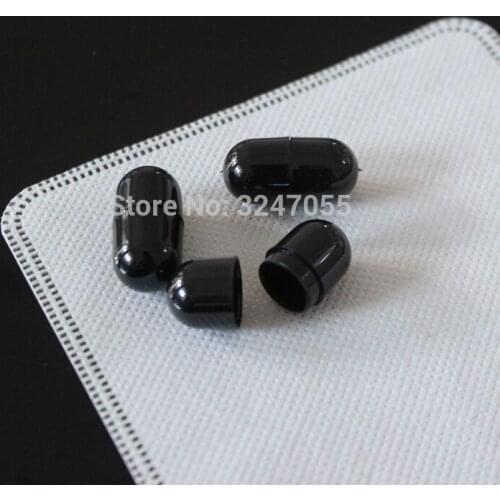 Empty Black Cute Capsule Packing Bottle, Plastic Convenient Travel Pills Storage Bottle, Mini Portable Empty Tablets Containers