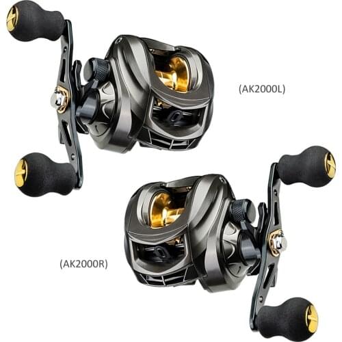 Fishing Reel Metal Spool Baitcasting Reel 7.2:1 8kg Max Drag Saltwater Fishing Wheel Suitable For Sea Fishing 2021 New