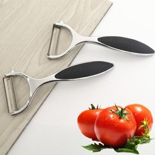 Y Shape Vegetable Peeler Potato Carrot Fruit Non-Slip Handle Zester Home Kitchen Peeling Tool