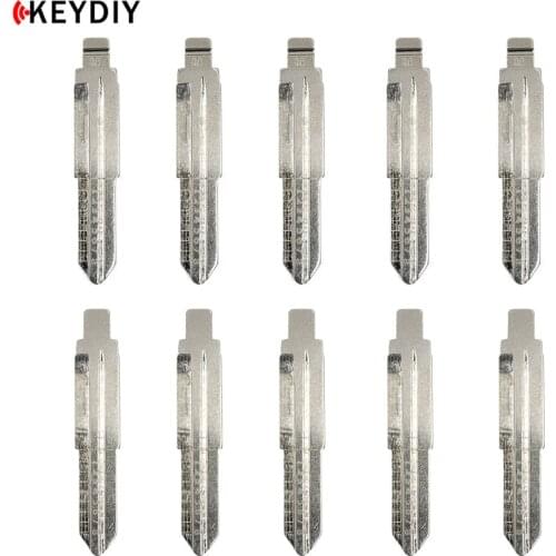 10pcs Uncut Metal TOY38R NO. 08 Scale Blank Car Key KD MINI/KD900/VVDI Remote Blade for Hafei/Xiali/Daewoo/Zhongtai 08