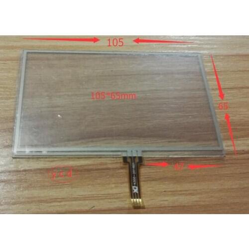 4.3inch gps navigator general touch screen mp4 mp5 105mmx65mm touchpad handwritten