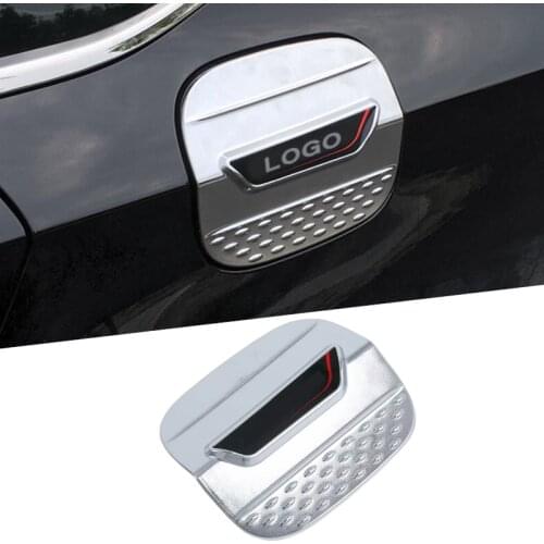ABS Chrome Car Refitting Exterior Oil Fuel Tank Gas Cap Cover Trim Sticker For Honda Accord 10th 2018 Car-styling Accessories