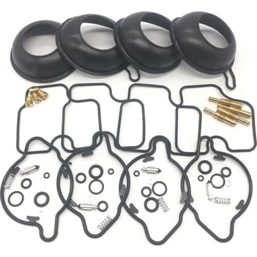 AU04 -4SET for Honda CBR600 F4 1999-2000 Carburetor Repair Kit Plunger Diaphragm Part