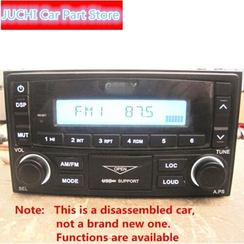 Car workbench CD player, car radio, U disk for Geely MK MK1 MK2