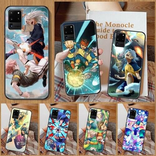 Inazuma Eleven Ares no Tenbin Phone case For Samsung Galaxy Note 4 8 9 10 20 S8 S9 S10 S10E S20 Plus UITRA Ultra black pretty