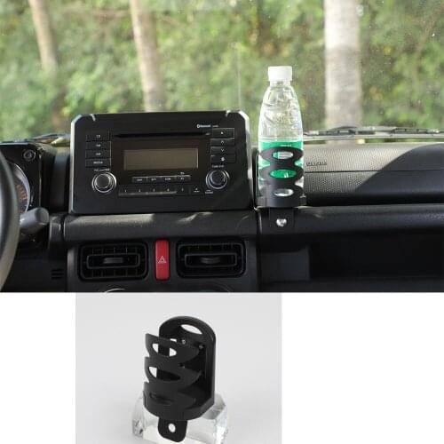 Black Car Water Cup Holder Mount Bracket Support Fit For Suzuki Jimny 2019