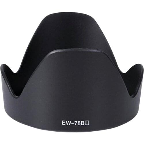 Camera Lens Hood EW-78B II Bayonet for Canon EF 28-135mm f/3.5-5.6 IS USM Lens 72mm