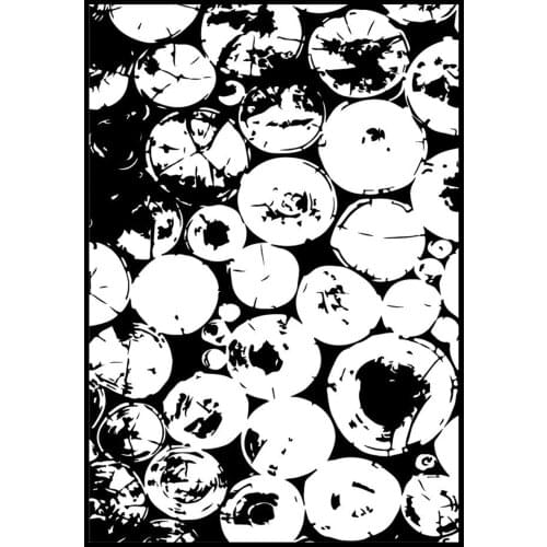 Hot selling wooden pile alphabet transparent clear stamp / silicone seal roller stamp DIY scrapbook album / card production