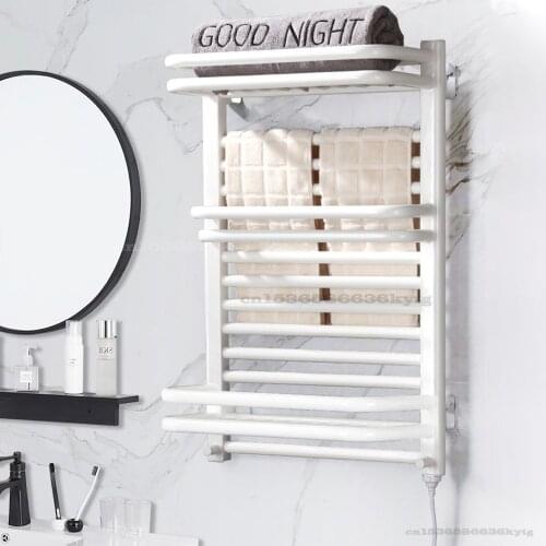 Intelligent Electric Heating Towel Rack Household Bathroom Constant Temperature Electric Heating Towel Drying Rack Towel Bar
