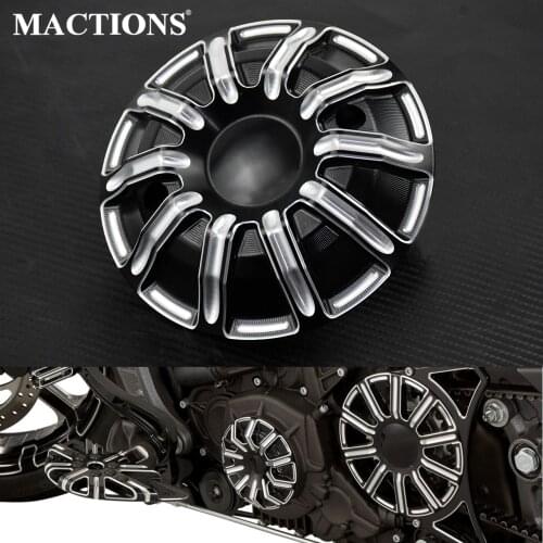 Motorcycle Stator Cover CNC Left Side Aluminum For Indian Scout 2015-2018 Stator Cover Scout For Indian