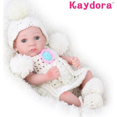 10 Inch Alive Bebe Reborn Dolls 25cm Full silicone lol Child Bath Playmate Cute Boneca Menina Toddler Kids Birthday Gifts