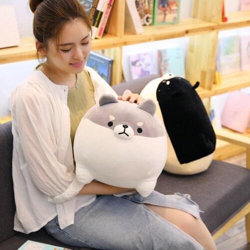 1pc 40/50cm Cute Shiba Inu Dog Plush Toy Stuffed Soft Animal Corgi Chai Pillow Christmas Gift for Kids Kawaii Valentine Present