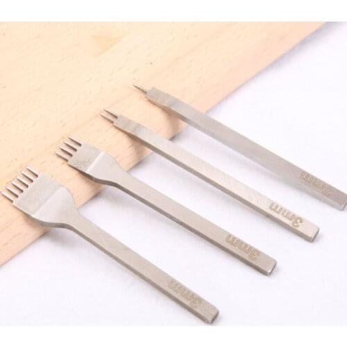 Spacing Punch Tool Set Leathercraft Tools Hole Punch Setting Tool Lacing Stitching Sewing For Home JS22