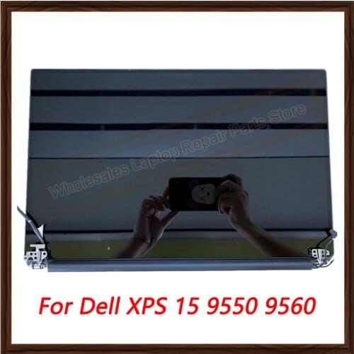 Original 15.6" LCD touch screen For Dell XPS 15 9550 9560 LCD display assembly 4K 3840*2160 Fully Tested