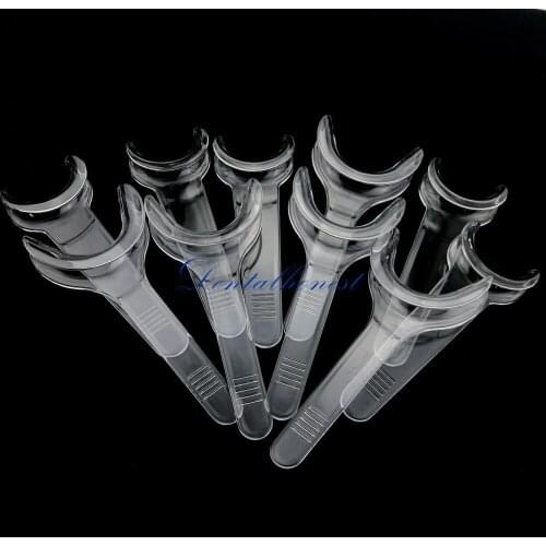 Dental Teeth Whitening T-Shape Intraoral Cheek Lip Retractor Dental Intraoral Mouth Expanders