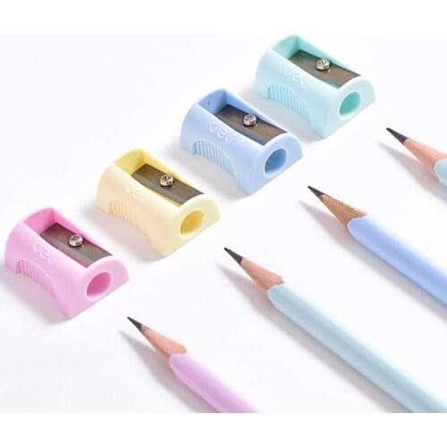 5Pcs Student Pencil Sharpener Office School Supplies Accessories Child Manual Pencil Sharpeners Stationery